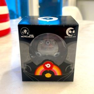 NIB Toy2r Rolitoland mini clear rolitoboy figure.